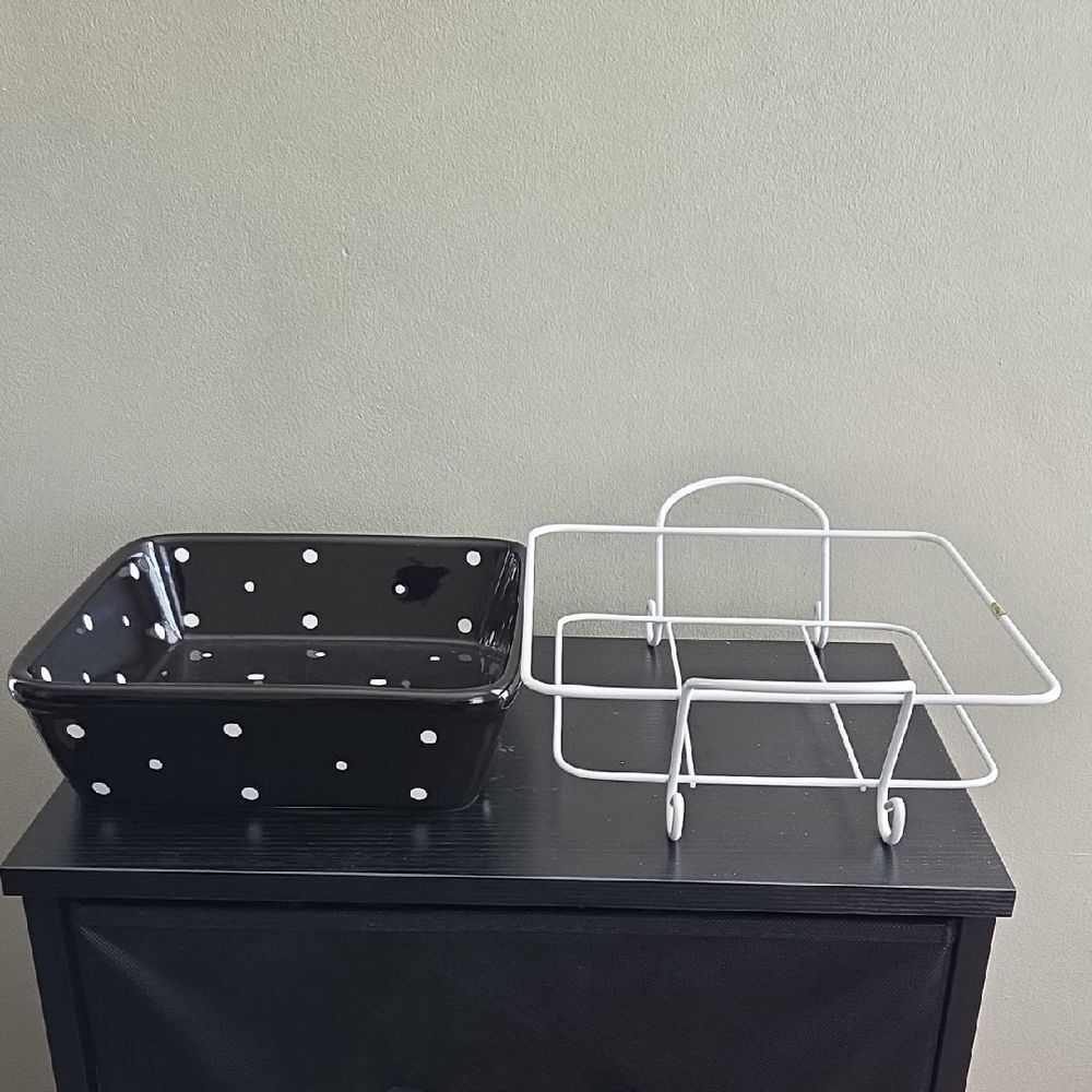 NWOT Temp-Tations Ovenware and Rack - Picture 5 of 10